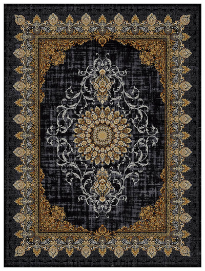 Alfombra tejida oriental Saffron Sensations