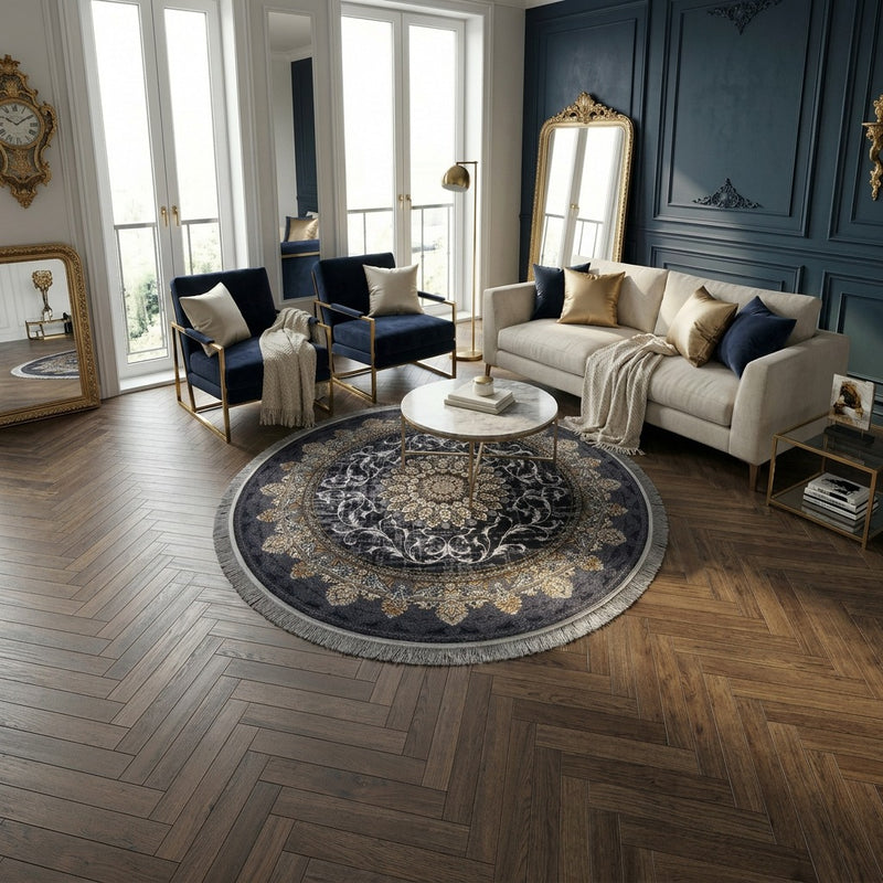 Alfombra tejida oriental Saffron Sensations