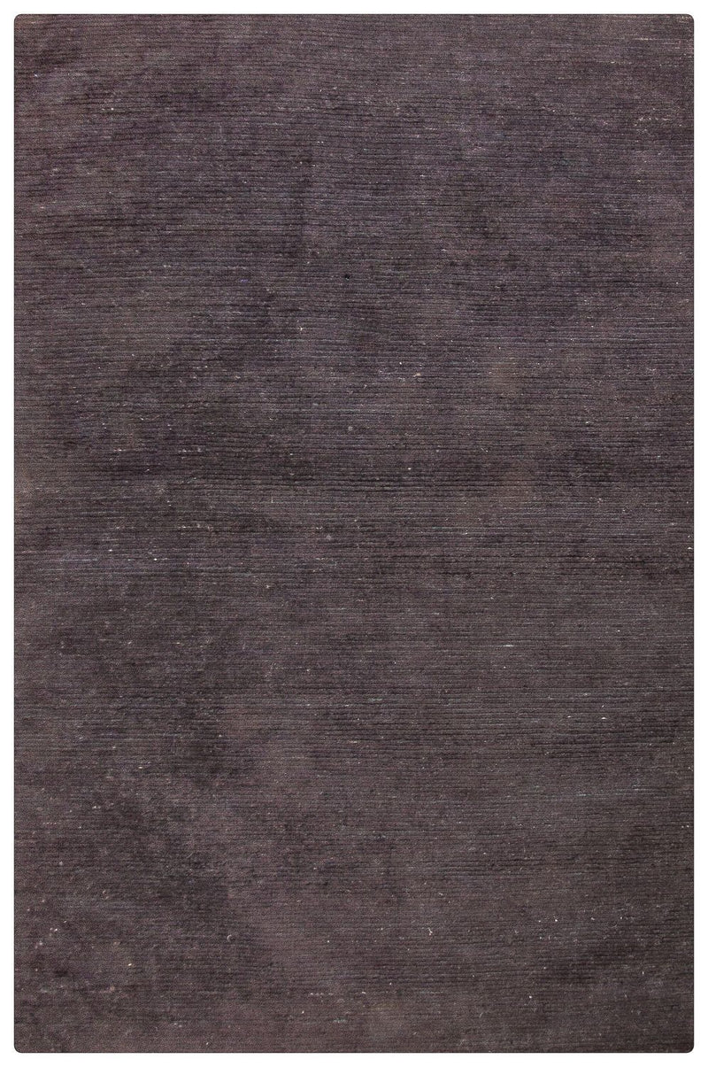 Alfombra de pelo bajo - 180 x 120 cm - negro