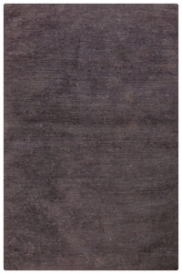 Alfombra de pelo bajo - 230 x 160 cm - negro