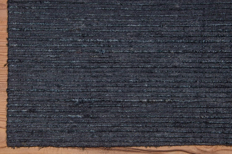 Alfombra de pelo bajo - 230 x 160 cm - negro