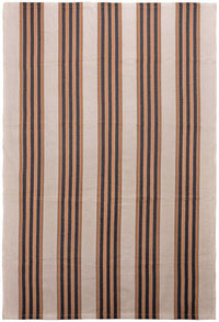 Alfombra Kelim - Tendencia - 180 x 120 cm - negro