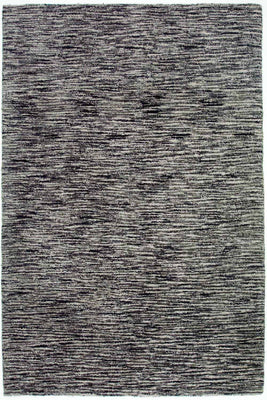 Alfombra de lana - 240 x 155 cm - negro