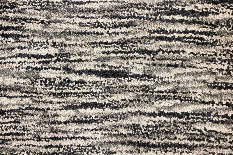 Alfombra de lana - 240 x 155 cm - negro