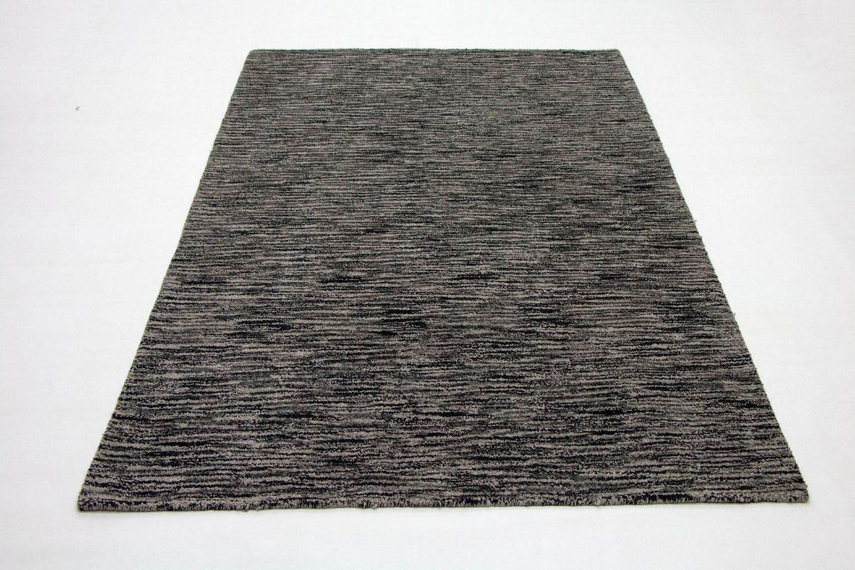 Alfombra de lana - 240 x 155 cm - negro