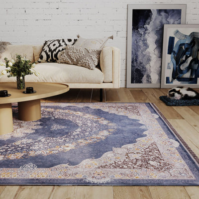 Alfombra tejida oriental - Diba - rectángulo