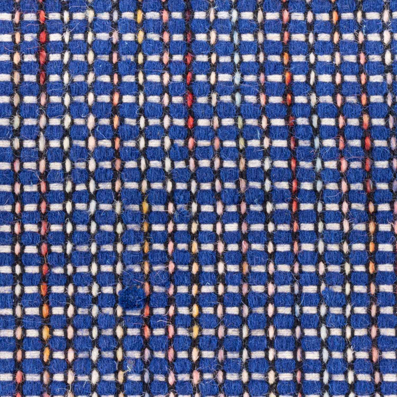 Alfombra Kelim - Tendencia redondo  - 200 x 200 cm - azul