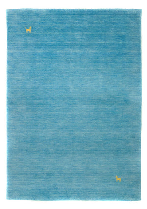 Alfombra Gabbeh - Indus - 250 x 200 cm - azul claro