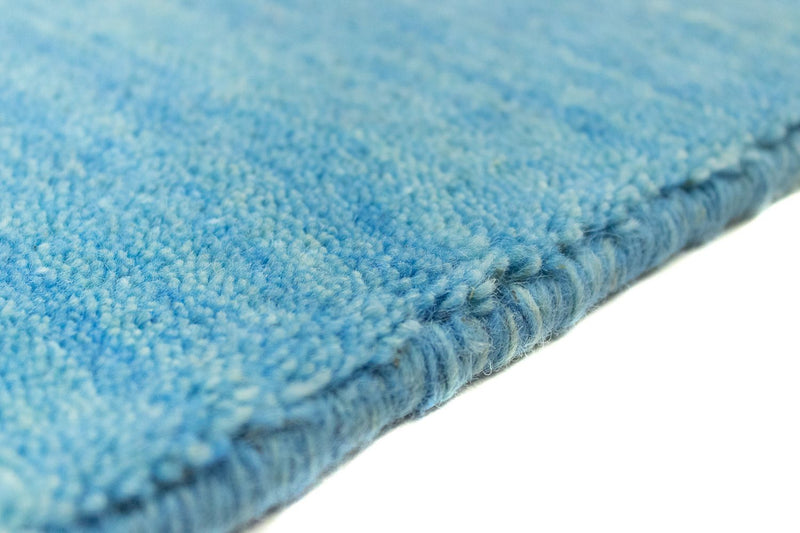 Alfombra Gabbeh - Indus - 250 x 200 cm - azul claro