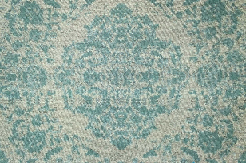 Alfombra de pasillo Alfombra Vintage - 300 x 80 cm - azul