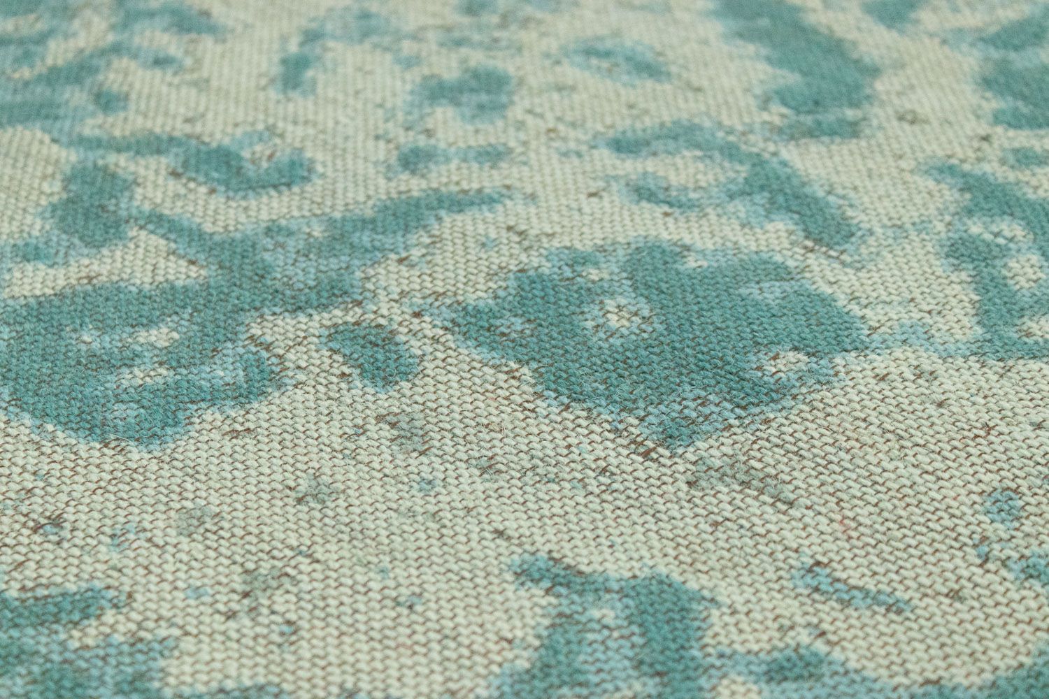 Alfombra de pasillo Alfombra Vintage - 300 x 80 cm - azul