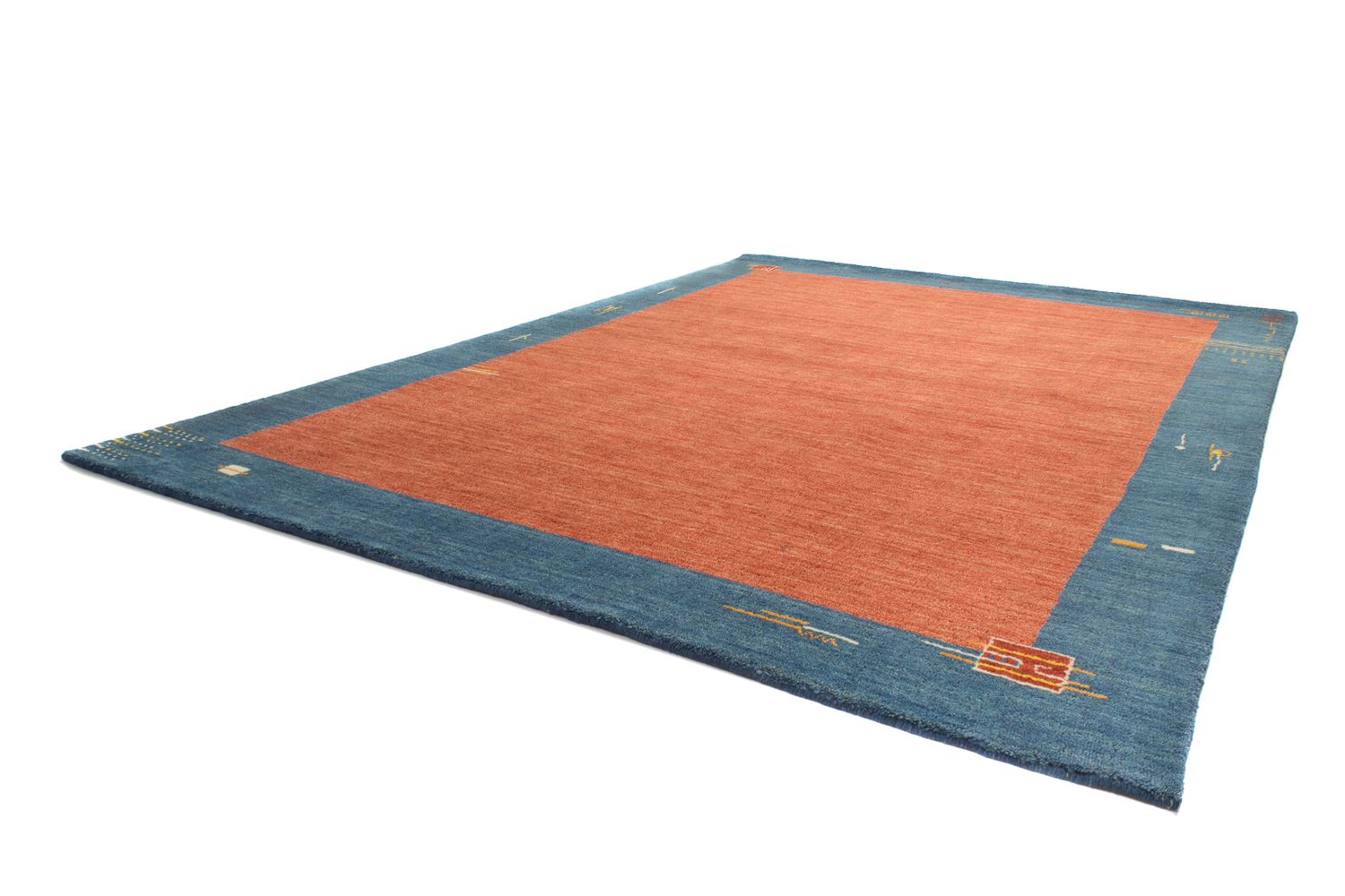 Alfombra Gabbeh - Indus - 300 x 250 cm - rojo