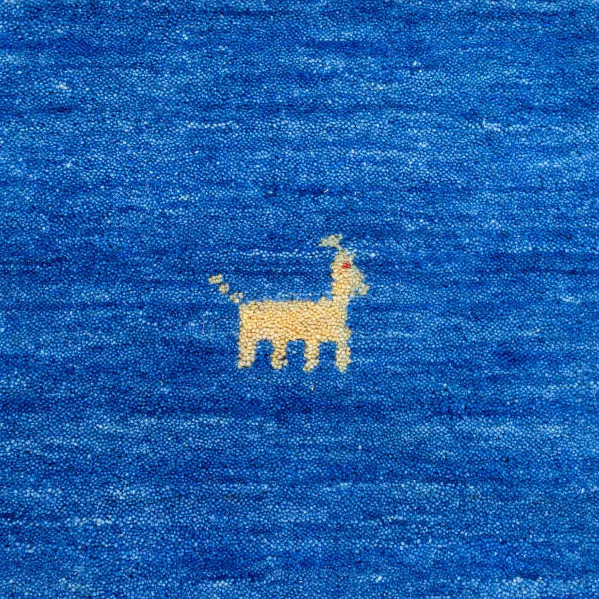 Alfombra Gabbeh - Softy redondo  - 250 x 250 cm - azul