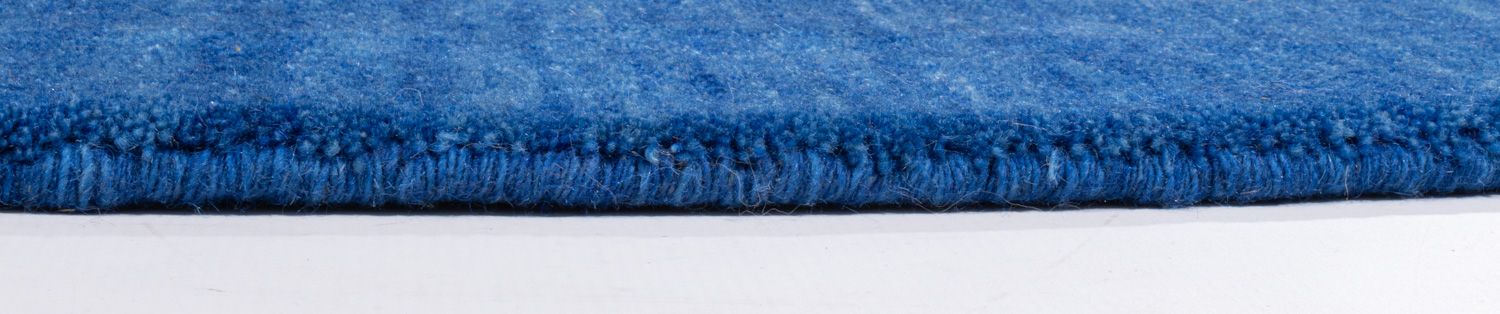 Alfombra Gabbeh - Softy redondo  - 250 x 250 cm - azul