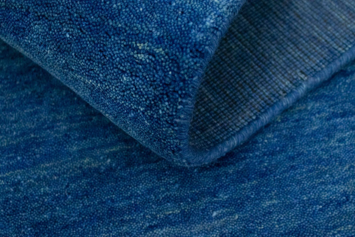 Alfombra Gabbeh - Indus - 300 x 250 cm - azul