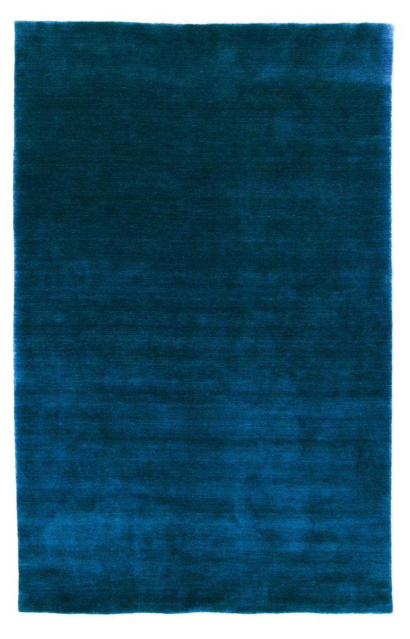 Alfombra Gabbeh - Indus - 250 x 200 cm - azul petróleo