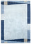Alfombra de Nepal - 300 x 200 cm - azul claro