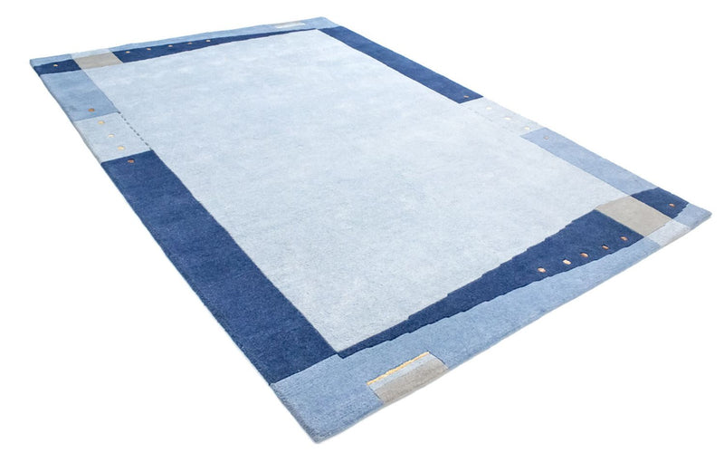 Alfombra de Nepal - 300 x 200 cm - azul claro