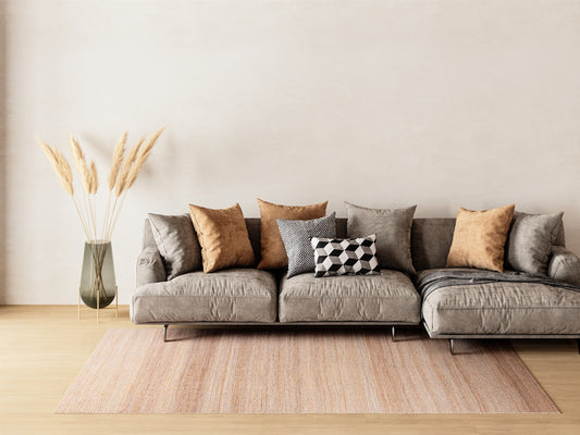 Alfombra de yute - 200 x 140 cm - natural