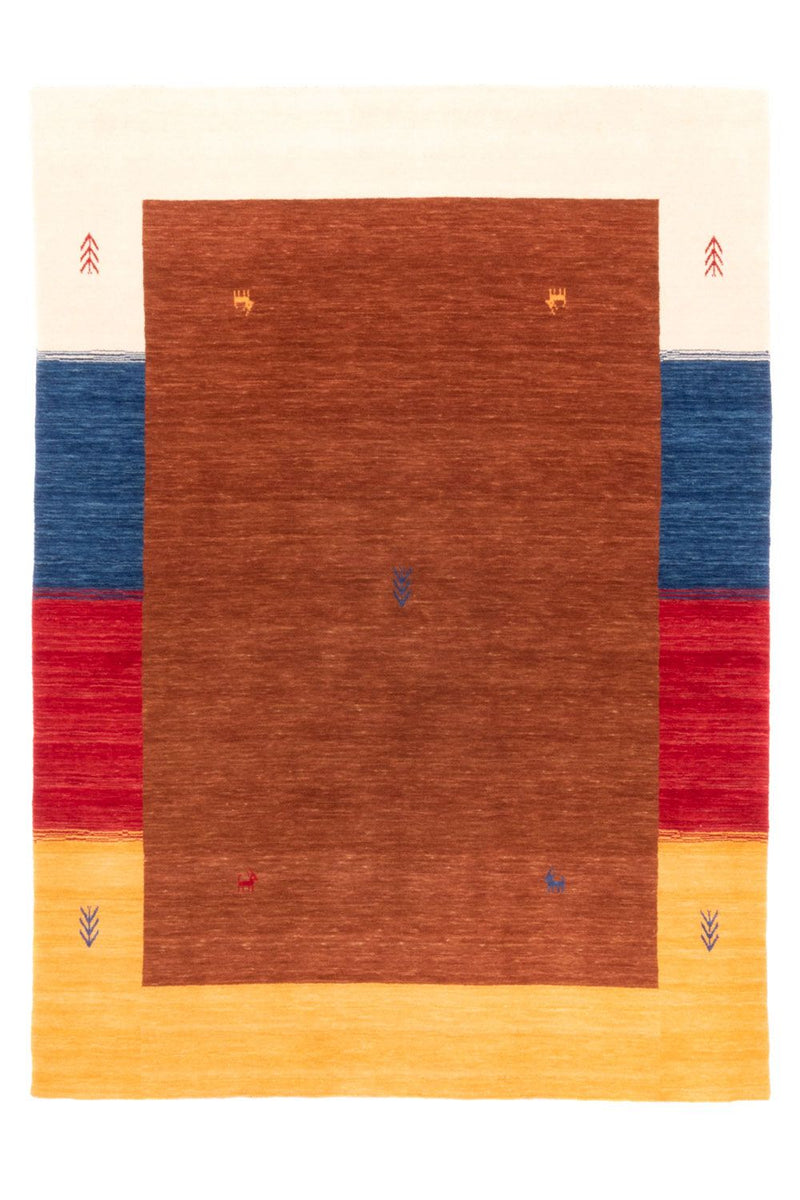 Alfombra Gabbeh - Softy - 240 x 170 cm - marrón