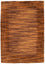 Alfombra de lana - 90 x 60 cm - marrón