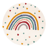 Arcoíris Alfombra Infantil Redondo – product image