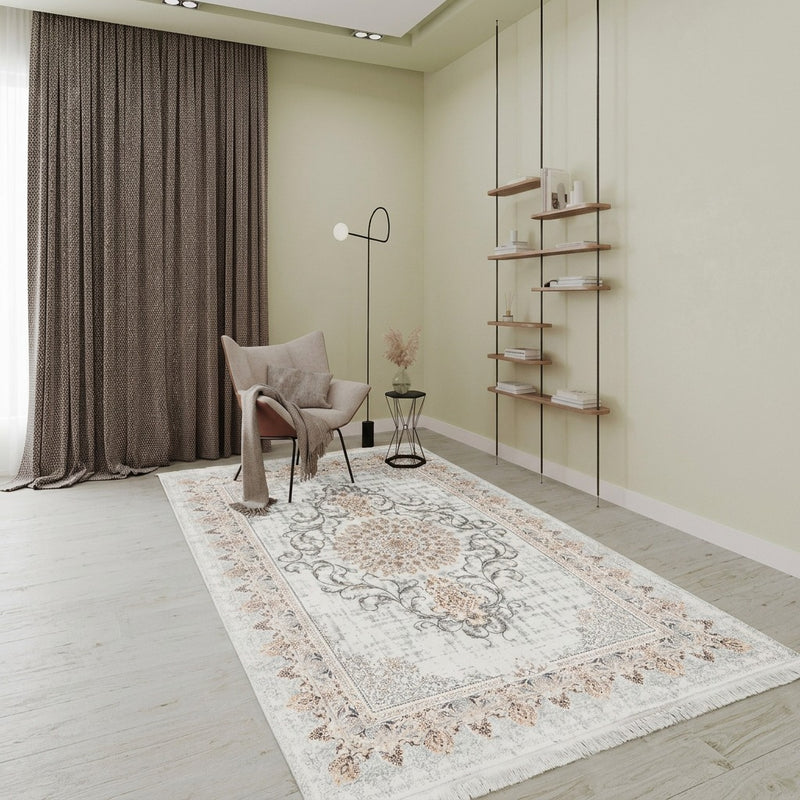 Alfombra tejida oriental Saffron Sensations