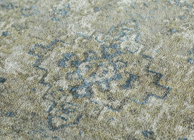 Alfombra de lana - 240 x 170 cm - verde menta