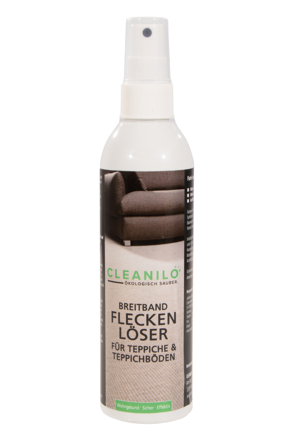 Spray limpiador - 250 ml para todo tipo de moquetas
