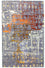 Alfombra de diseño - 242 x 153 cm - multicolor