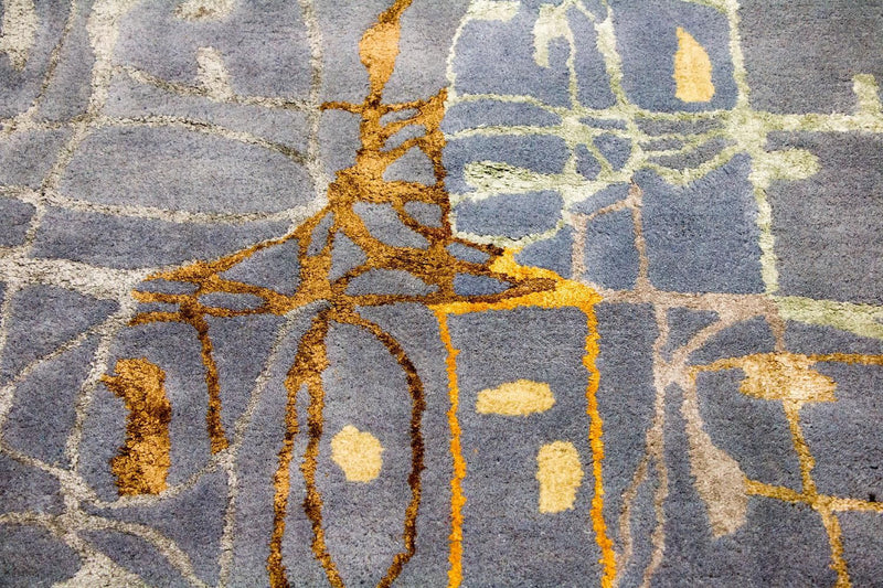 Alfombra de diseño - 242 x 153 cm - multicolor