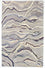 Alfombra de diseño - 243 x 153 cm - plata