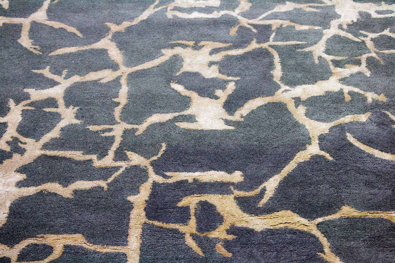Alfombra de diseño - 241 x 154 cm - gris