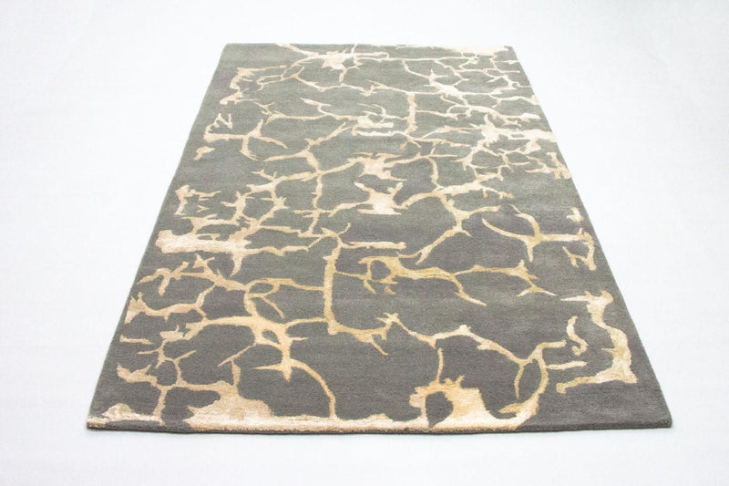 Alfombra de diseño - 241 x 154 cm - gris