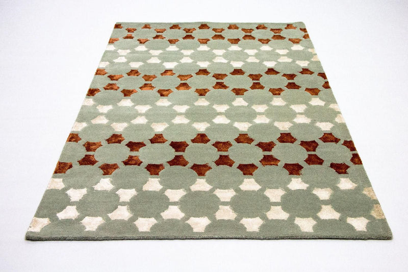 Alfombra de diseño - 239 x 157 cm - multicolor