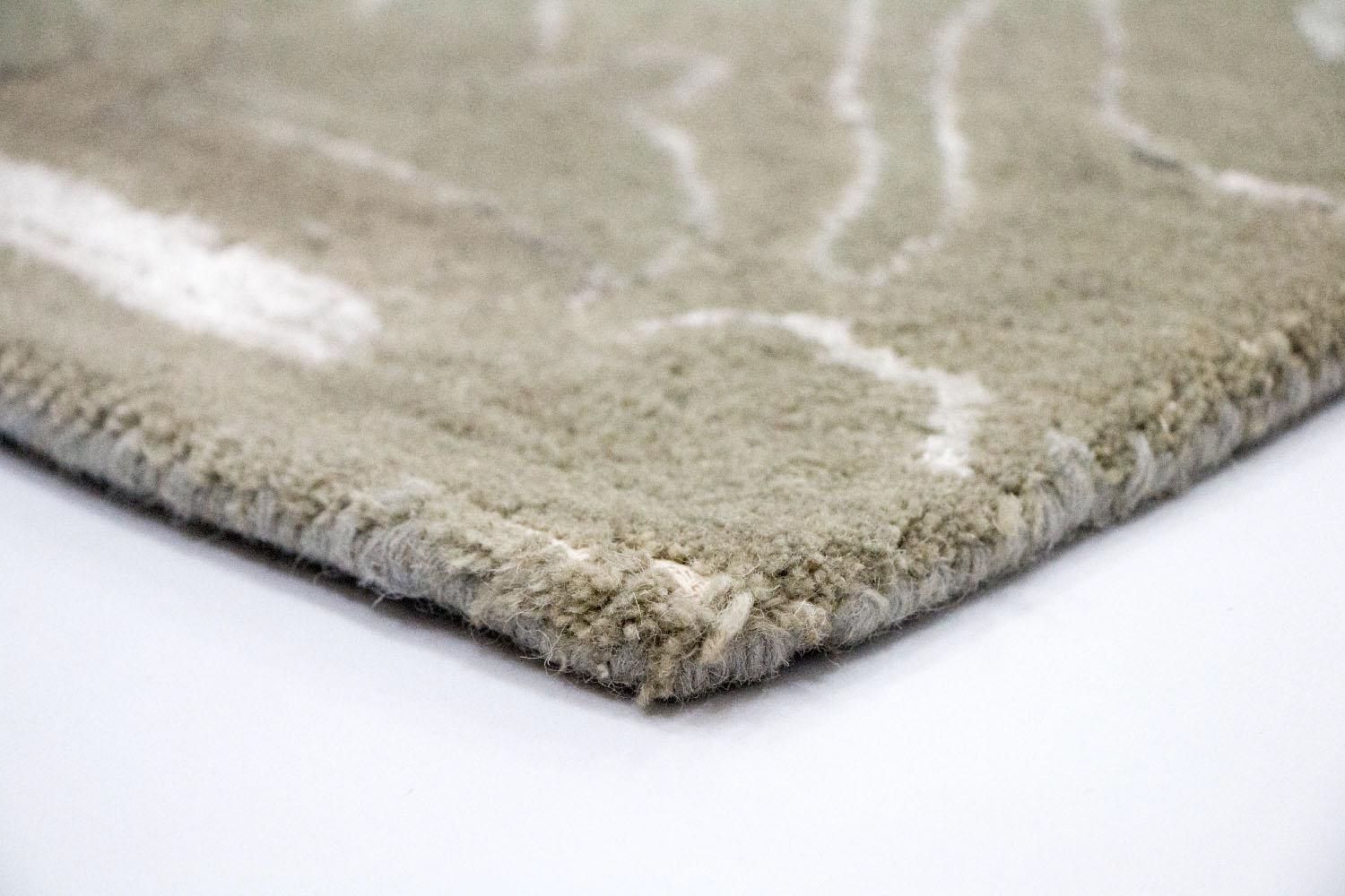 Alfombra de diseño - 242 x 153 cm - marrón