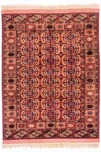 Alfombra afgana - Bukhara - 170 x 120 cm - salmón