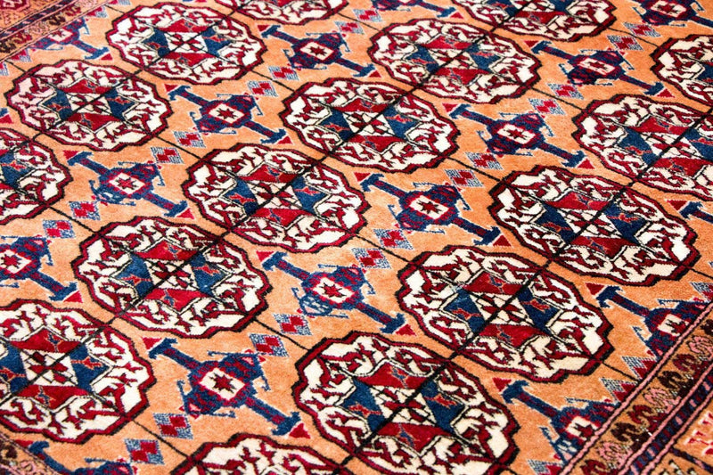 Alfombra afgana - Bukhara - 170 x 120 cm - salmón