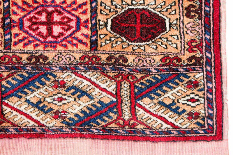 Alfombra afgana - Bukhara - 170 x 120 cm - salmón