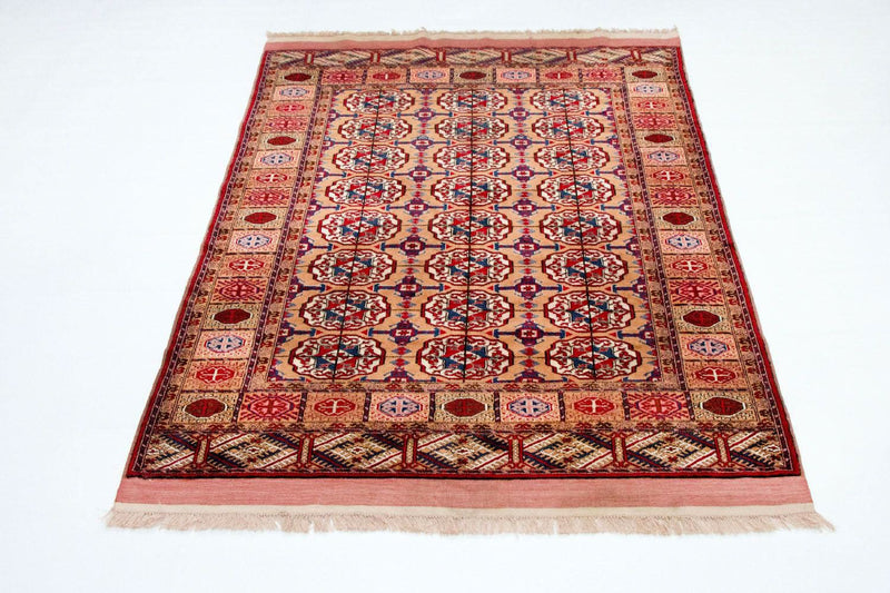 Alfombra afgana - Bukhara - 170 x 120 cm - salmón