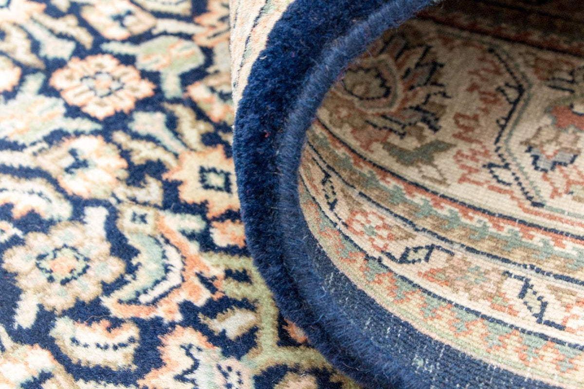 Alfombra persa - Bidjar - 248 x 196 cm - azul oscuro