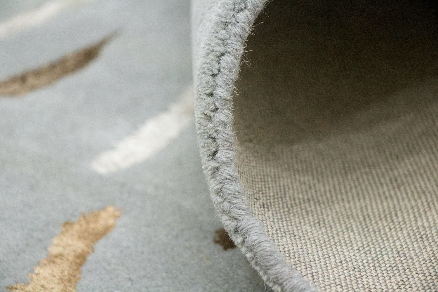 Alfombra de diseño - 242 x 153 cm - gris
