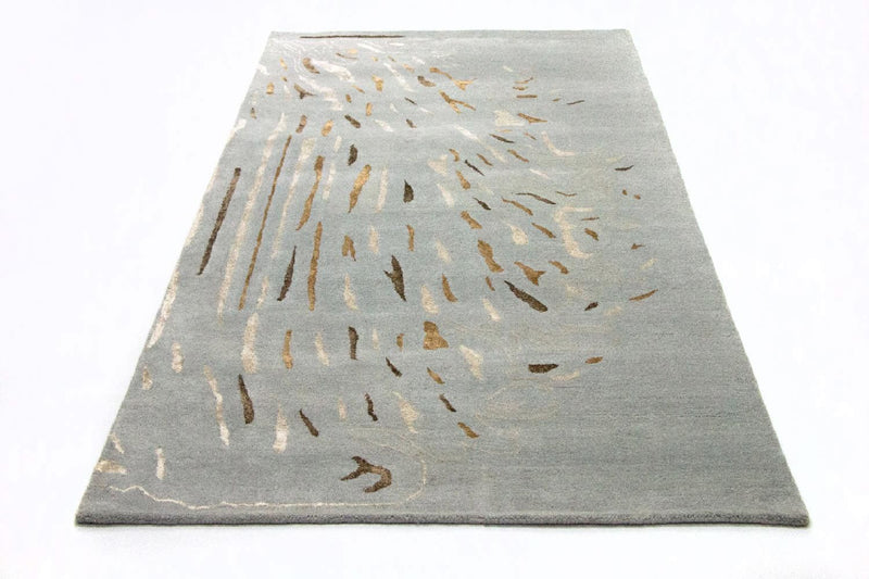 Alfombra de diseño - 242 x 153 cm - gris