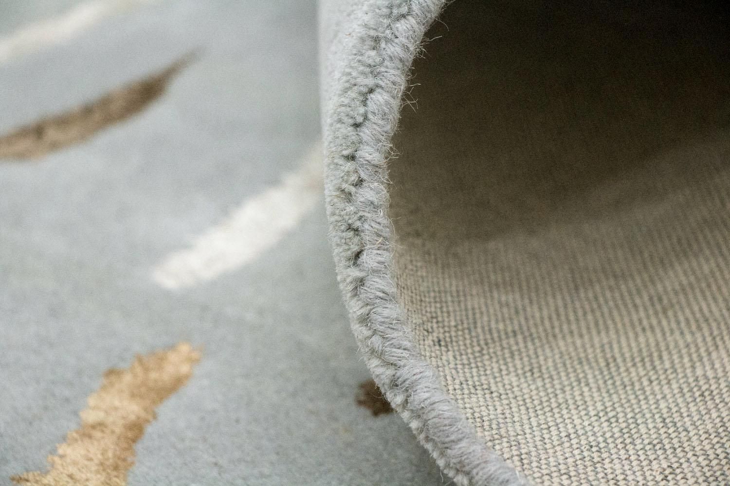 Alfombra de diseño - 242 x 153 cm - gris