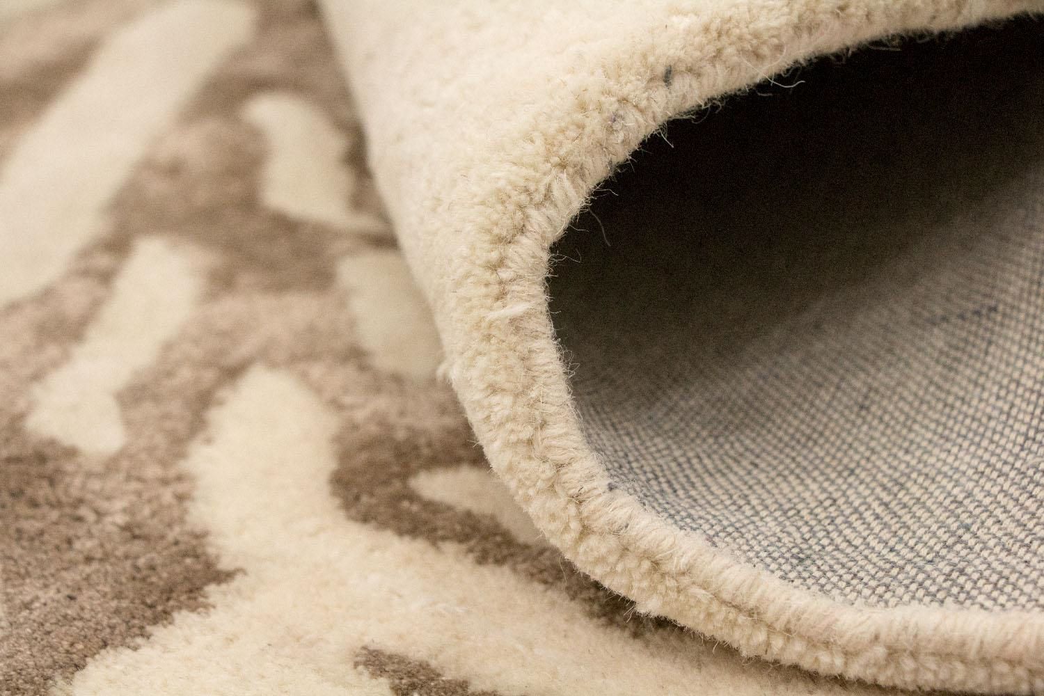 Alfombra de diseño - 242 x 152 cm - beige