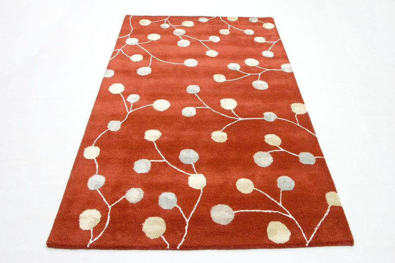 Alfombra de diseño - 240 x 155 cm - rojo
