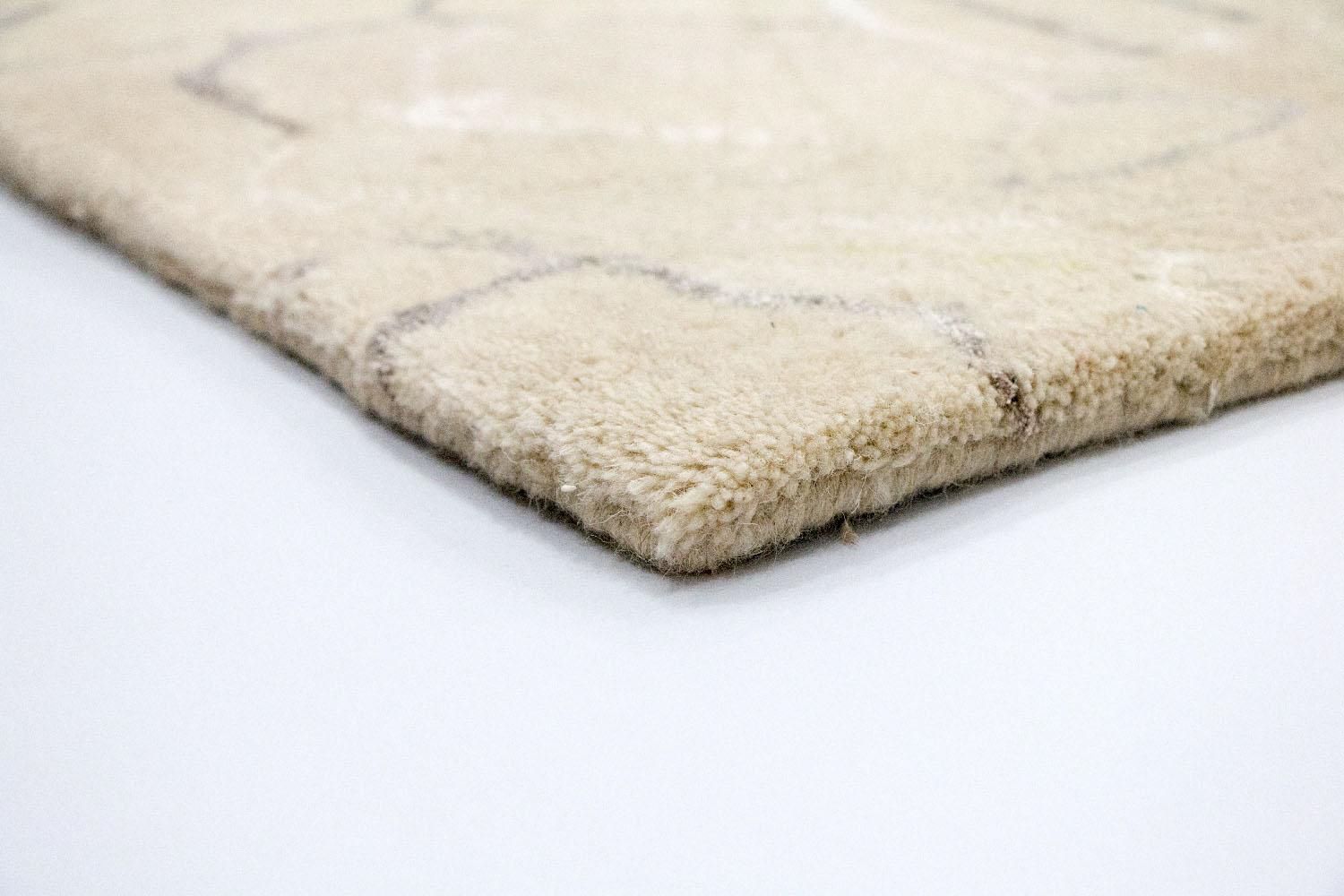 Alfombra de diseño - 242 x 152 cm - beige