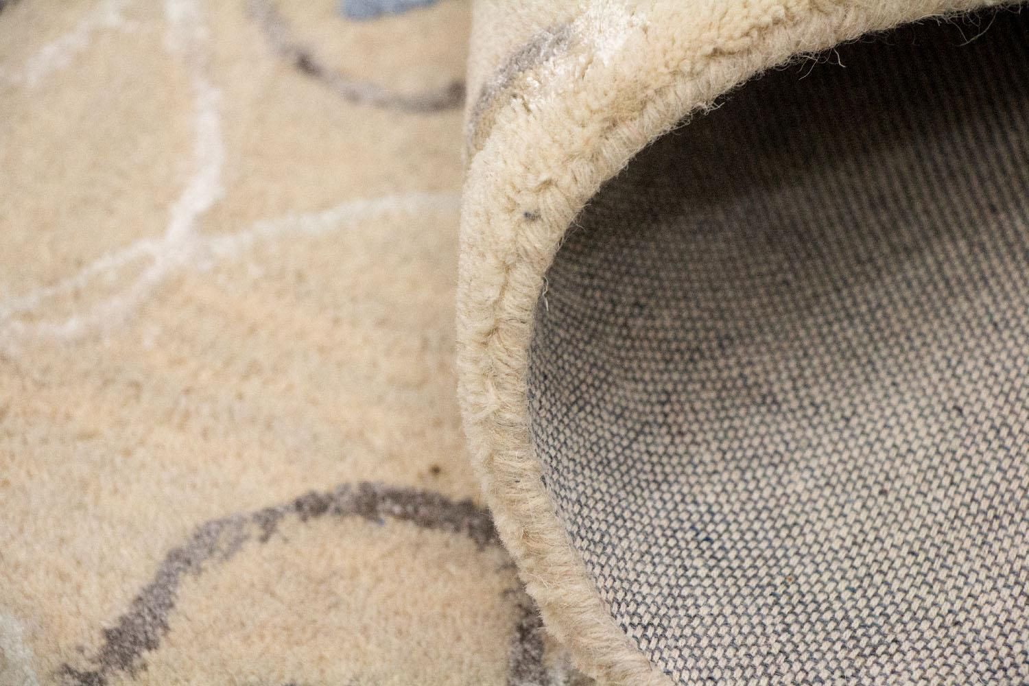 Alfombra de diseño - 242 x 152 cm - beige