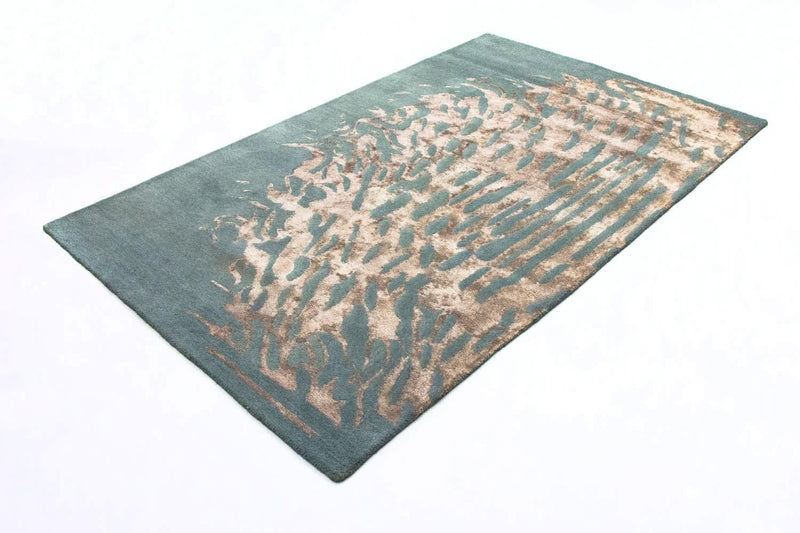 Alfombra de diseño - 242 x 153 cm - azul