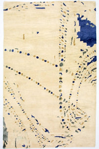Alfombra de diseño - 240 x 152 cm - beige